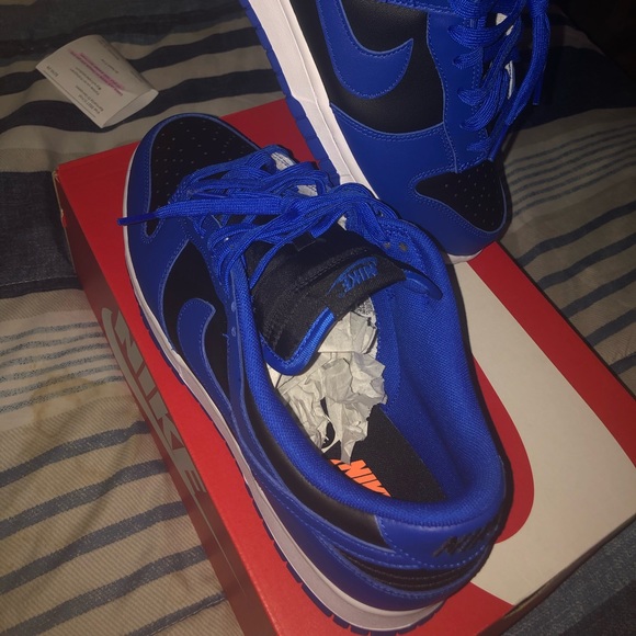 colbalt blue nike dunks retro size 11 - Picture 2 of 4